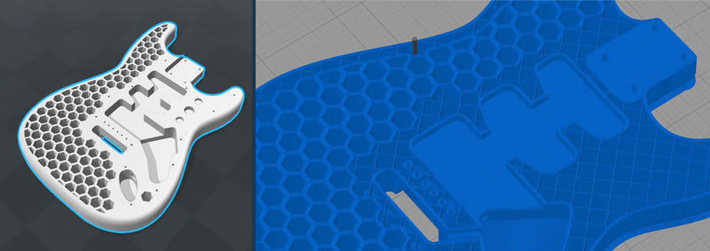 3D Printing a Guitar Figure 1