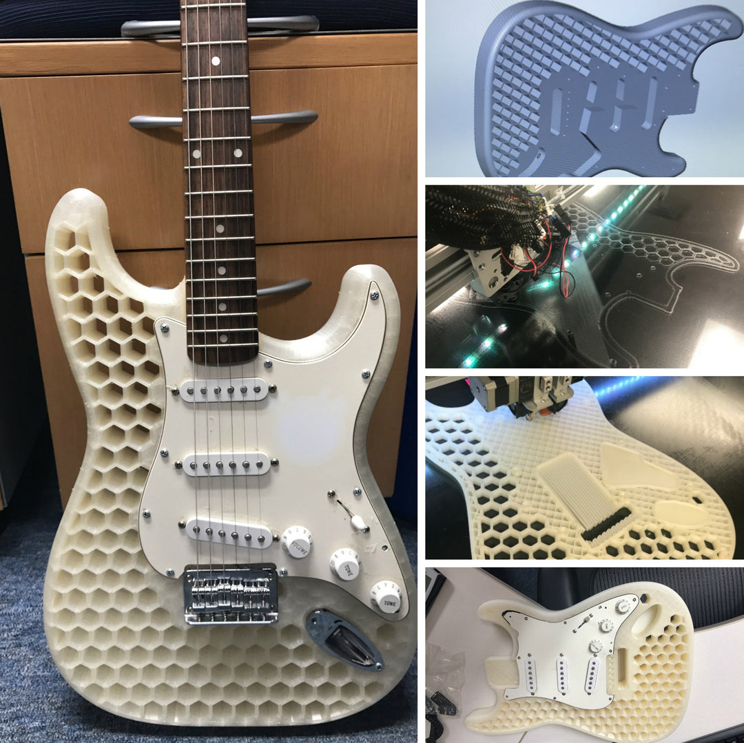 Printing a Functional Electric Guitar